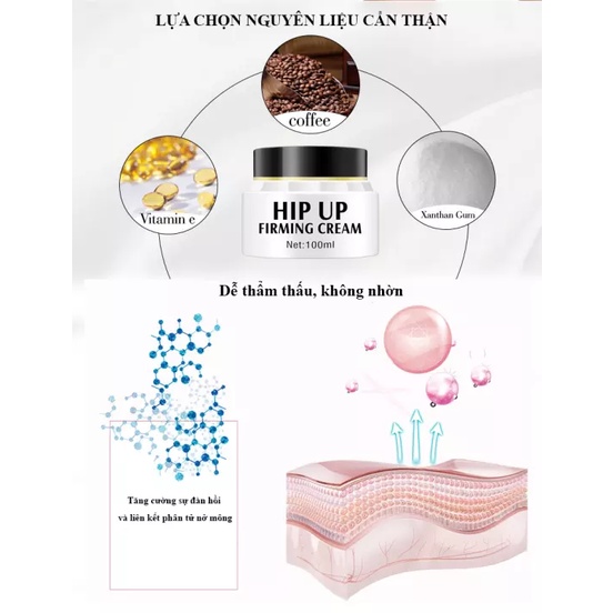 Kem Nở Mông HIT UP FIRMING CREAM Nâng Mông Săn Chắc, Siết Mông Khắc Phục Tình Trạng Xệ Nhão Mông | BigBuy360 - bigbuy360.vn