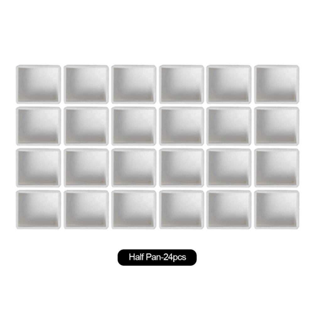 Set 14 / 24 / 6 Khay Rỗng C7K1 Vẽ Màu Nước Bằng Acrylic
