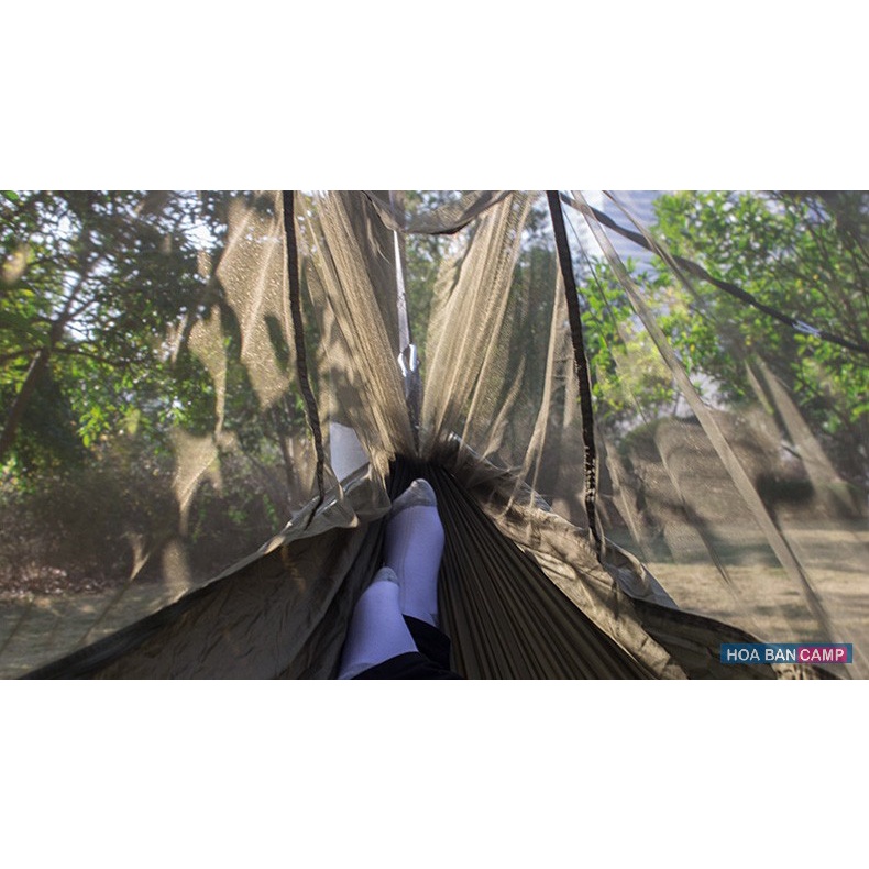 Võng Dã Ngoại Kèm Màn Chống Côn Trùng | 210T