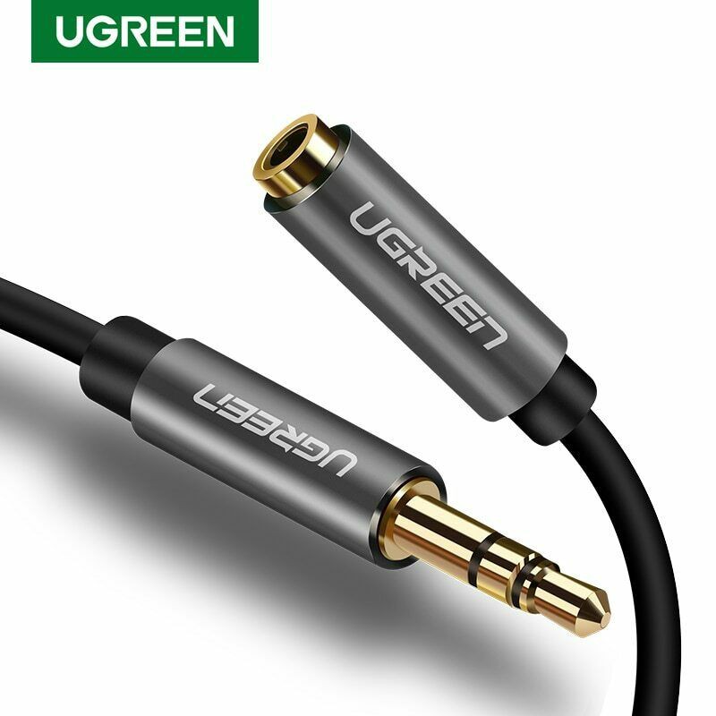 Cáp Audio 3.5mm nối dài chính hãng Ugreen 10592 10593 10594 10595 10538(vỏ nhôm)