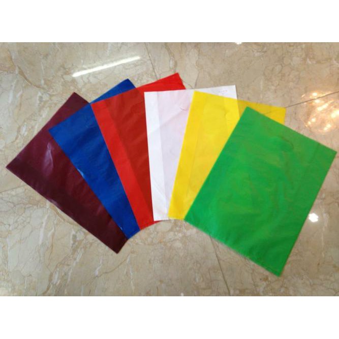 1kg Túi nilon đựng hàng loại cao cấp nhiều màu
