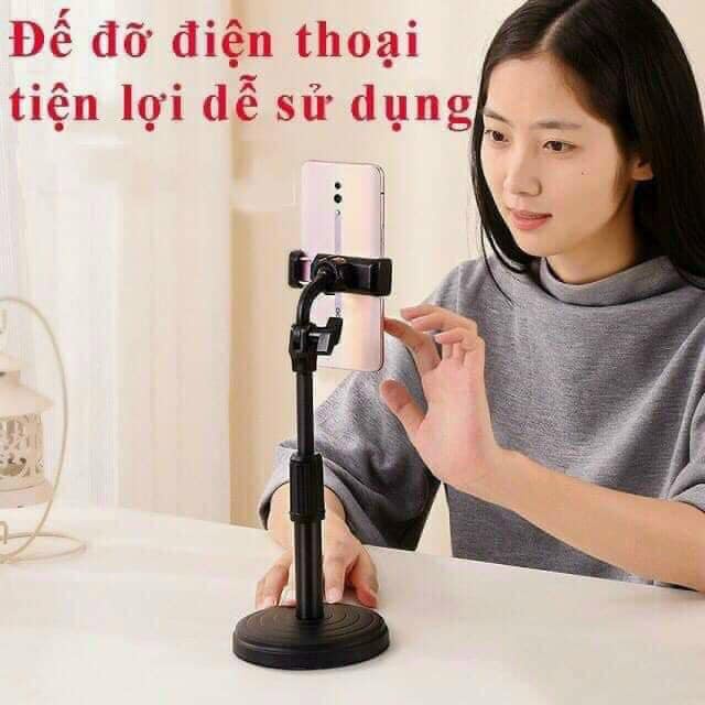 Giá Đỡ Điện Thoại Livestream -Xem Video Ổn Định Xoay 360 Độ Dùng Để Quay Phim Ghi Hình Đa Dụng