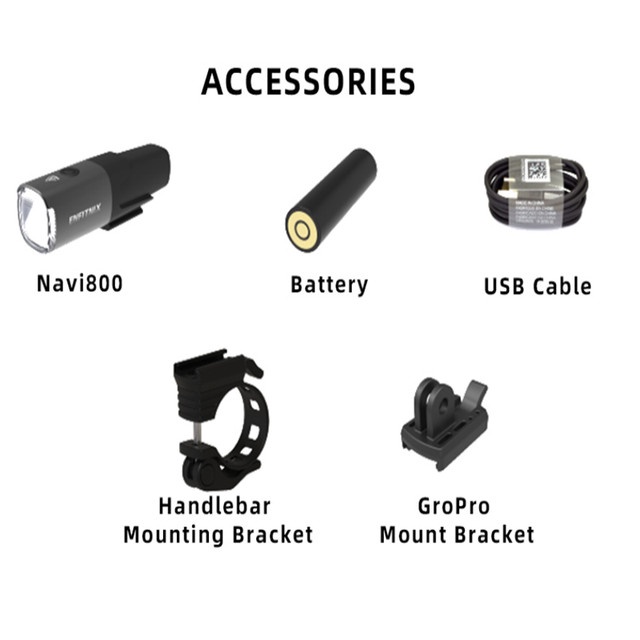 Đèn pha xe đạp Enfitnix Navi800 Chống thấm nước Đèn pha xe đạp Xoss Đèn pin chói