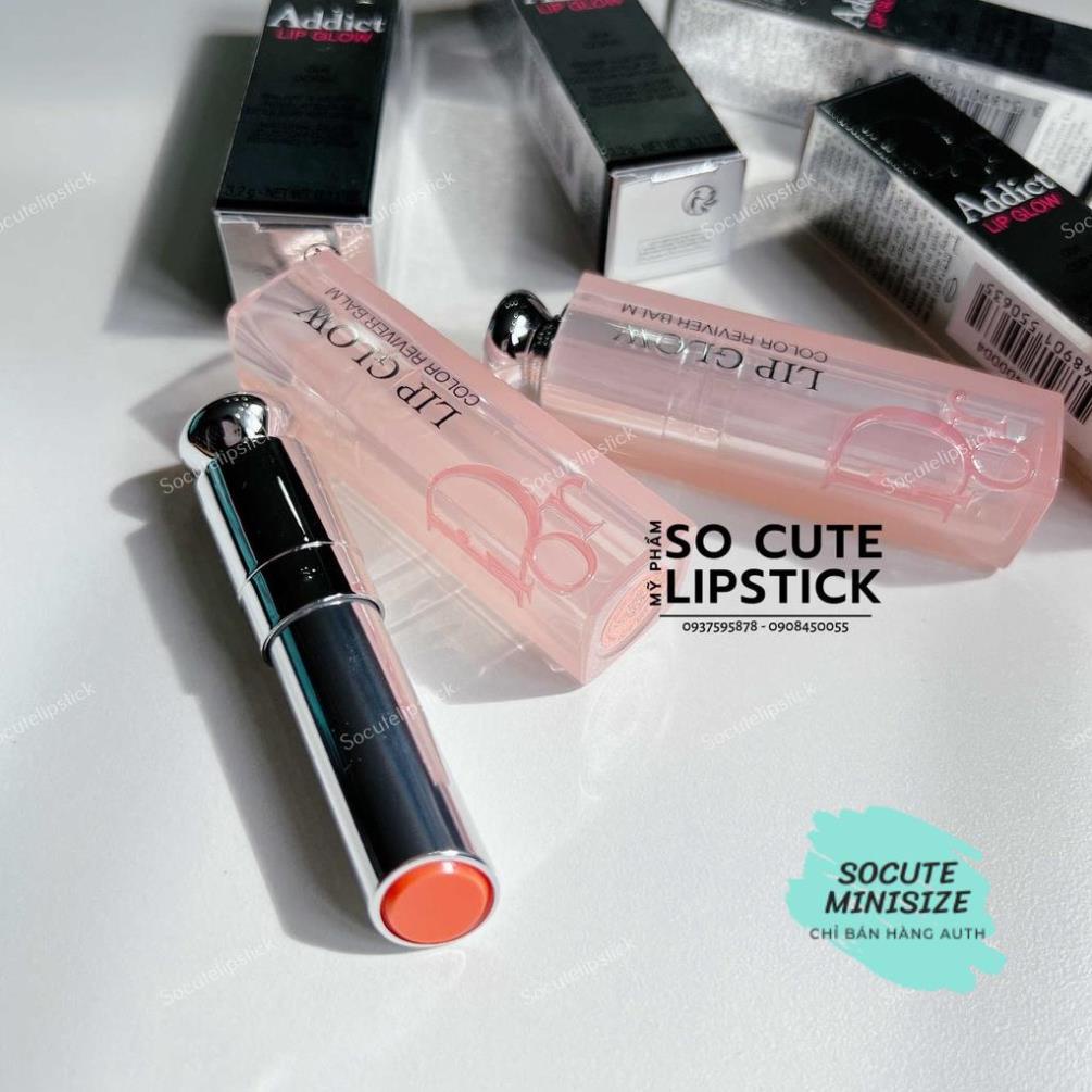 Son Dưỡng Dior Addict Lip Glow 001 004 012 015 007 006 010 008 Tester Fullsize