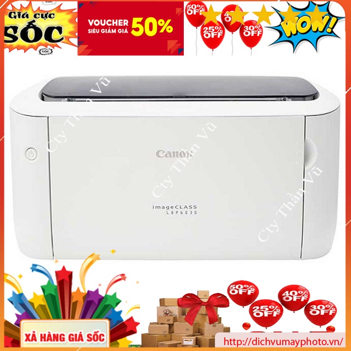 Máy in đen trắng mới 100% canon LBP 6030 chạy ổn định máy bền đẹp Kholinhkienmayin
