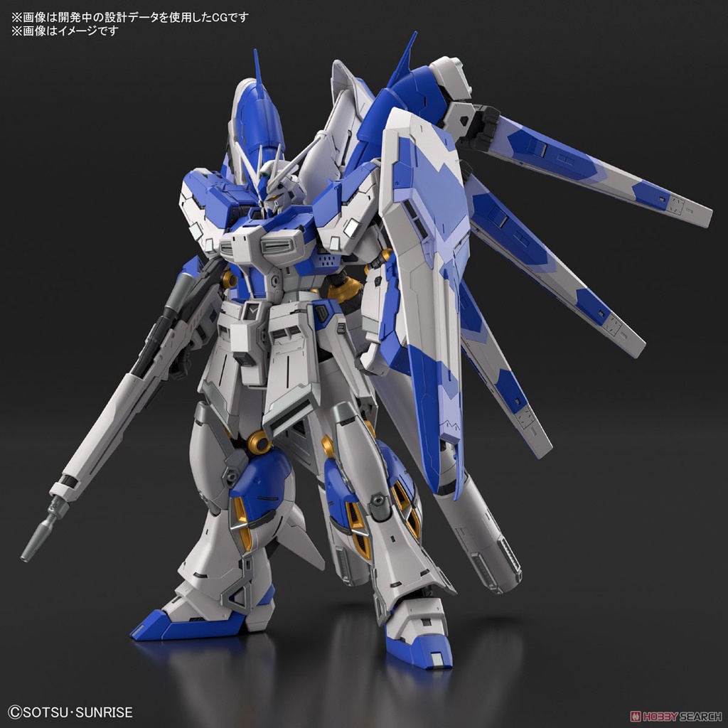 MÔ HÌNH LẮP RÁP GUNPLA - BANDAI - RG 1/144 Hi-Nu Gundam