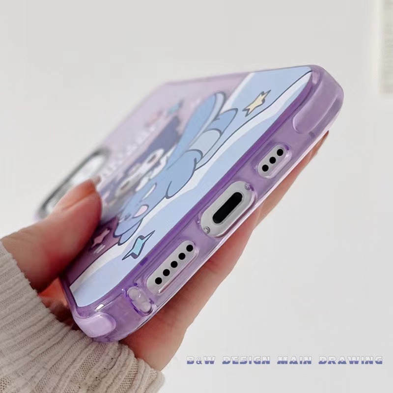 Ốp Điện Thoại Silicon Mềm Trong Suốt Chống Sốc In Hình Sanrio Cho iPhone 14 13 12 11 Pro MAX X XS MAX XR 6 6s 7 8 Plus