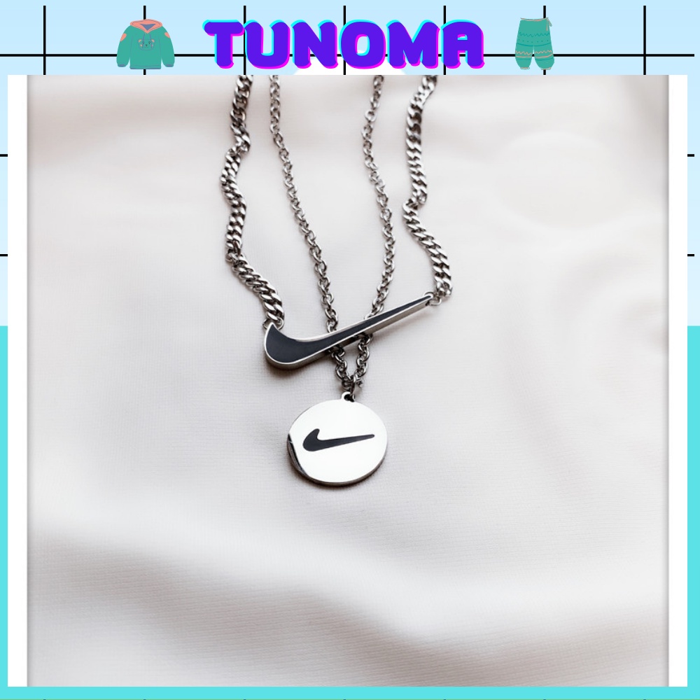 Dây chuyền Nike Tunoma vòng cổ unisex nam nữ cao cấp phong cách Hàn quốc DCN02