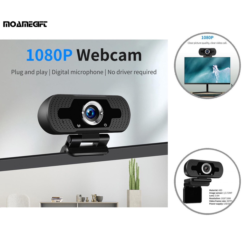 Camera kỹ thuật số 1080P không cần trình điều khiển phù hợp cho phát sóng trực tiếp | BigBuy360 - bigbuy360.vn