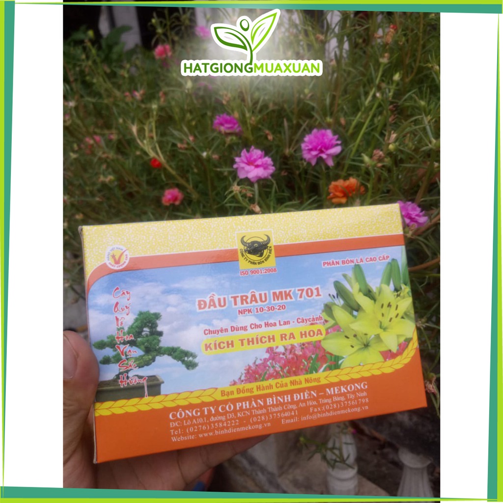 [SIEURE] PHÂN BÓN ĐẦU TRÂU MK 701 (KÍCH THÍCH RA HOA) hàng đẹp, phân phối chuyên nghiệp.