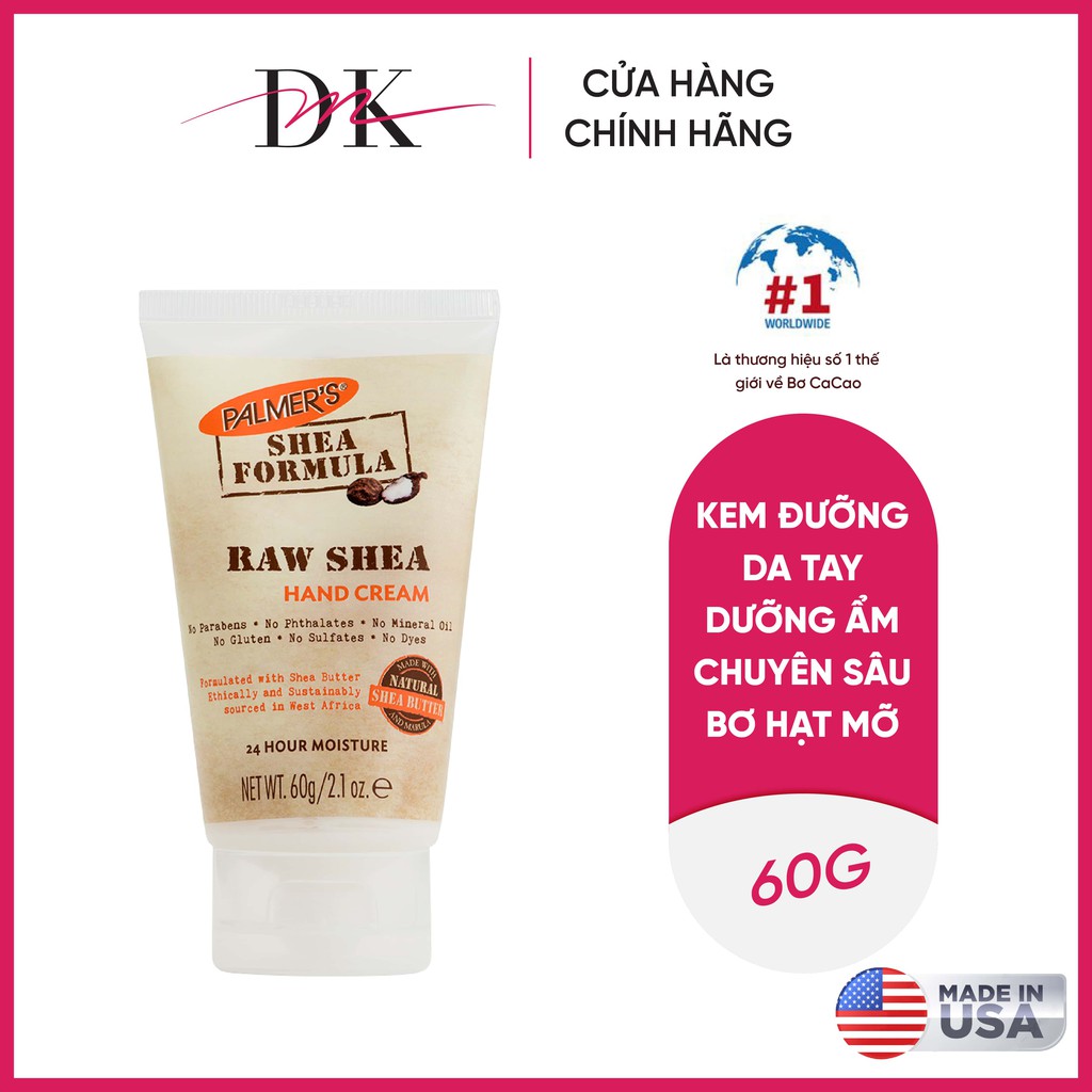 Kem dưỡng ẩm da tay Bơ hạt mỡ Palmer’s 60g