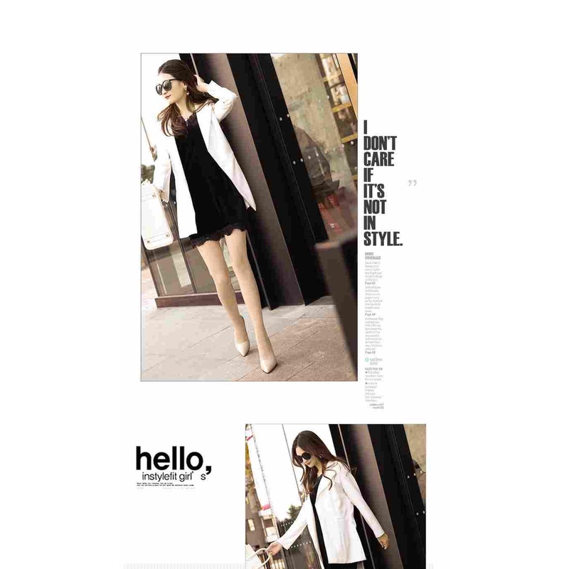 Giày cao gót 7cm mũi nhọn màu xanh dương/đen phong cách Âu Mỹ