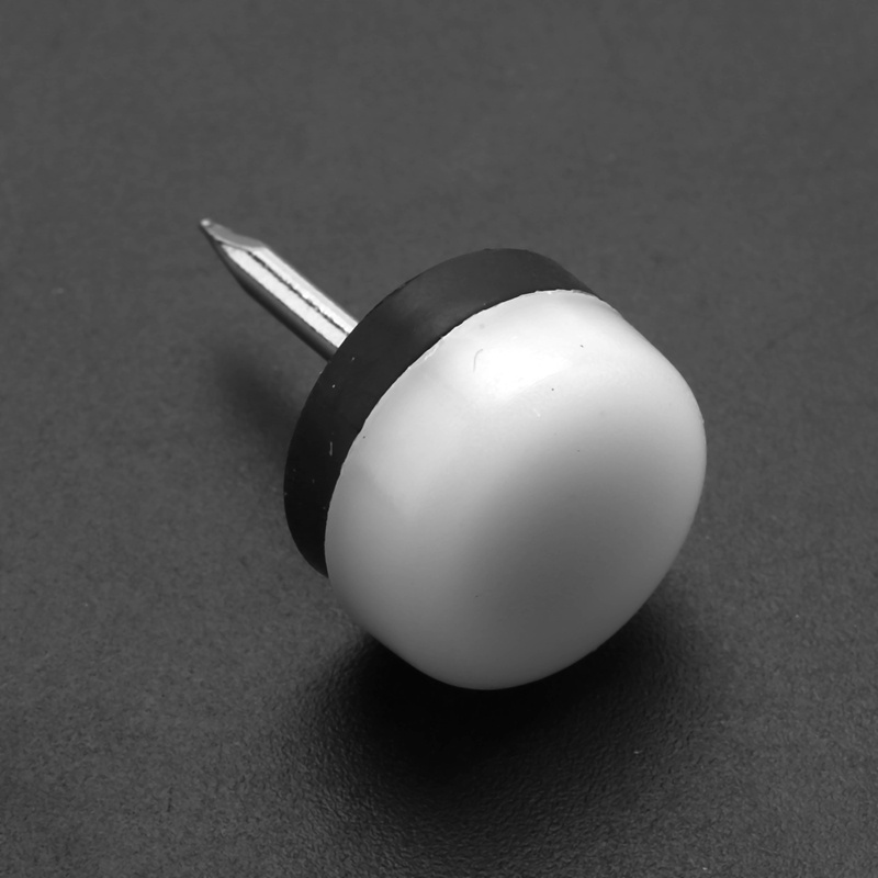 Set 40 Miếng Lót Chân Bàn Ghế Sofa Bằng Nylon Dày Dặn 18Mm Hoặc 0.7Inch Màu Trắng