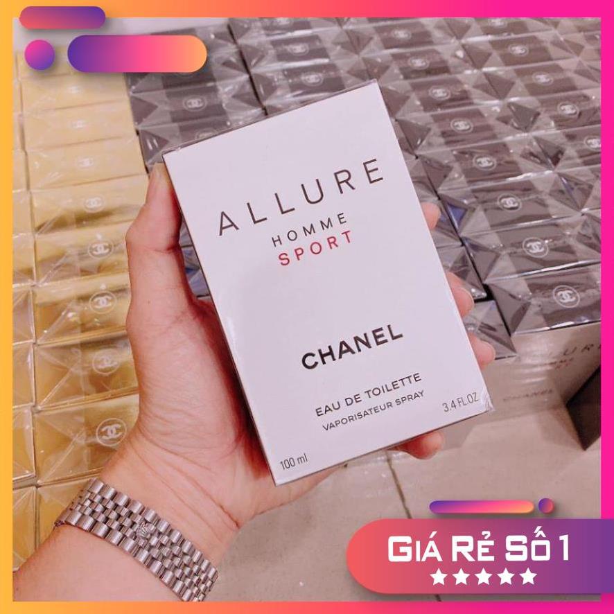 4[CHÍNH HÃNG] - [FREESGIP] - Nước Hoa Nam Nữ Thơm Lâu Allure Homme Sport 100ml