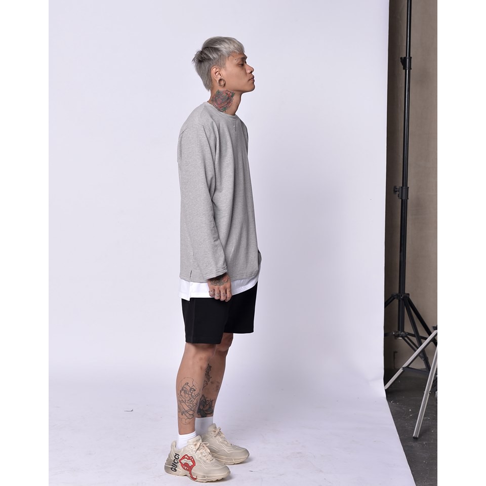 Áo Thun ZOMBIE® Layered Sweater Grey | BigBuy360 - bigbuy360.vn