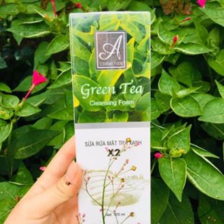Sữa rữa mặt trà xanh Acosmetics