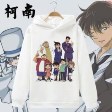 Áo Hoodie Thám Tử Lừng Danh Conan!! size 20 - 80kg chất đẹp L1 🎁