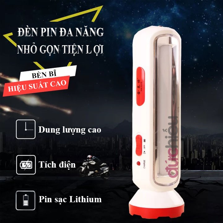 Đèn pin tích điện đa năng sáng mạnh KY-4316 | Đức Hiếu Shop