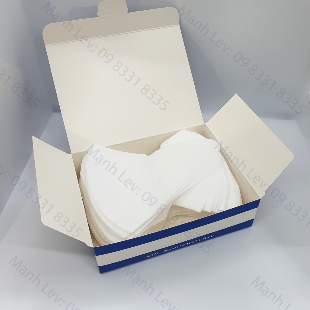 Khẩu trang 3D Mask Monji công nghệ dập Nhật Bản hộp 50 cái | BigBuy360 - bigbuy360.vn