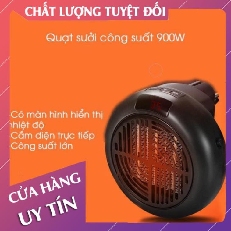 [Hàng loại 1] Máy sưởi mini, quạt sưởi để bàn tiết kiệm điện năng, có thể điều chỉnh nhiệt độ  - Lan Chi Mart