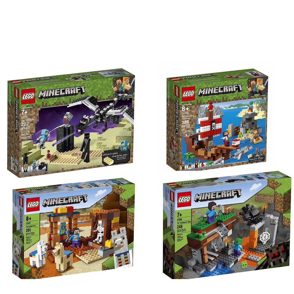 LEGO Minecraft tổng hợp chính hãng nhập USA mới nhất 2021