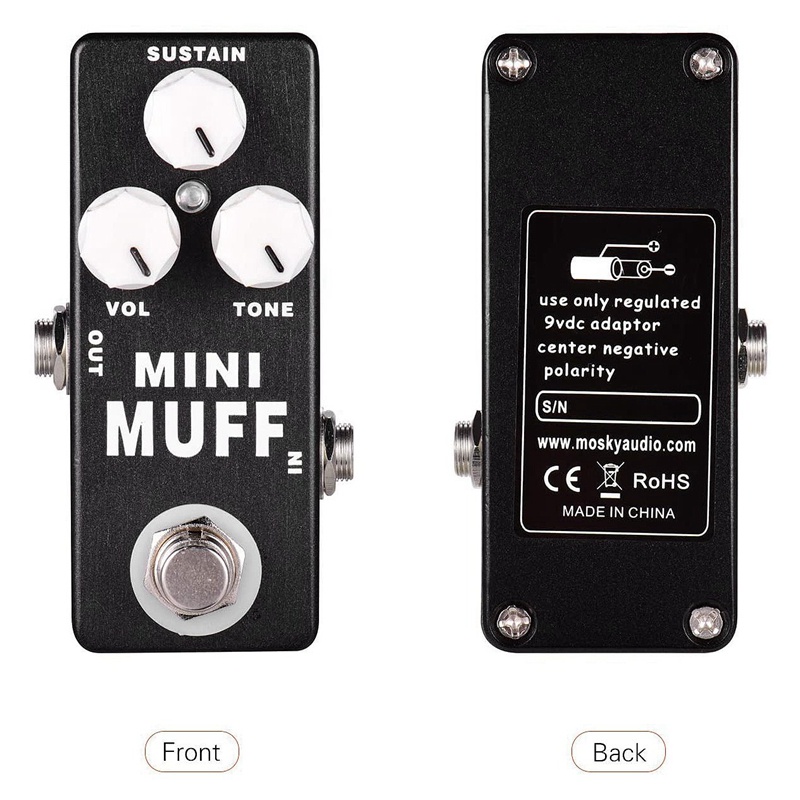 Pê Đan MOSKY Mini Tạo Hiệu Ứng Âm Thanh Cho Đàn Guitar Điện