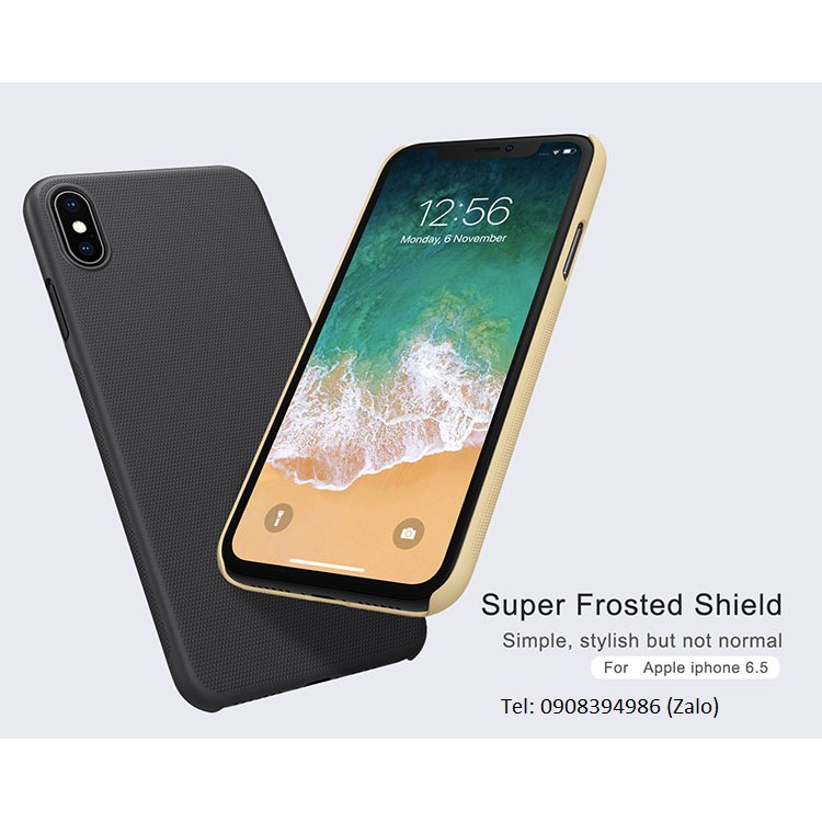 Ốp lưng iPhone Xs Max Plus Nillkin sần