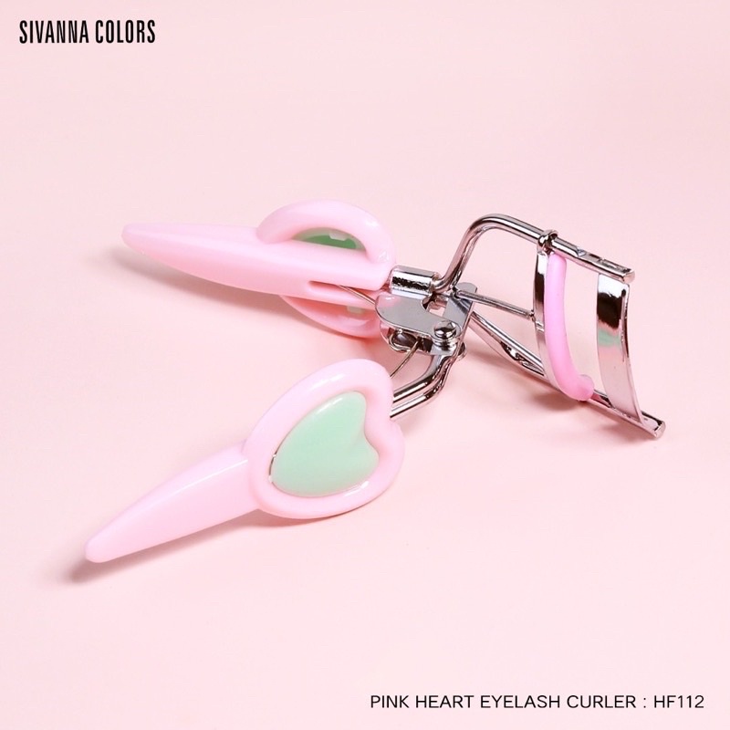 Kẹp Bấm Mi SIVANNA PINK HEART HF112