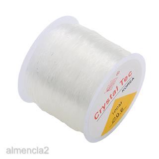 [Almenclafdmy] 1 & Dây Co Giãn Trong Suốt Co Giãn Pha Lê Ren Đính Hạt