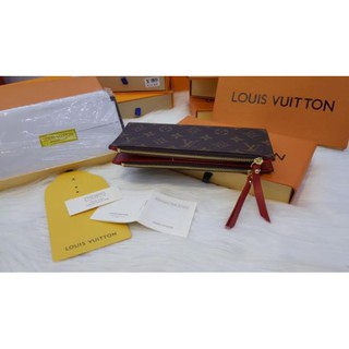 Ví hoa nâu 2 khóa size 20 fullbox