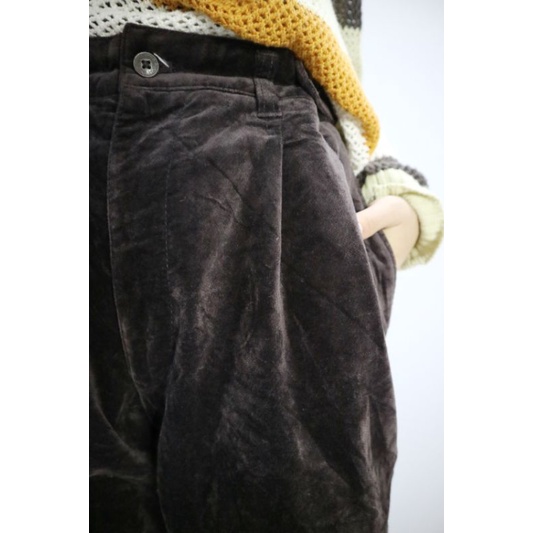 Quần nhung tăm eo 64-74