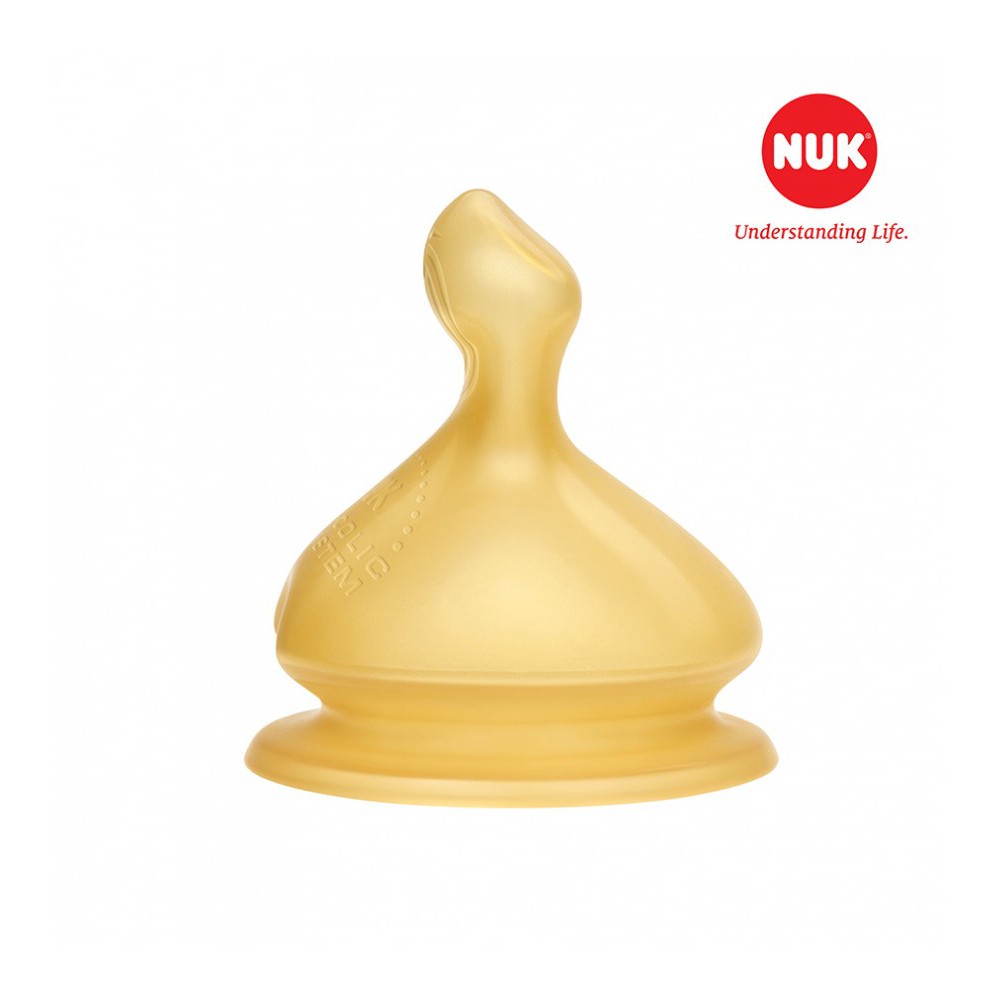 Bộ 2 Núm Ti NUK Premium Choice+ Cao Su siêu mềm