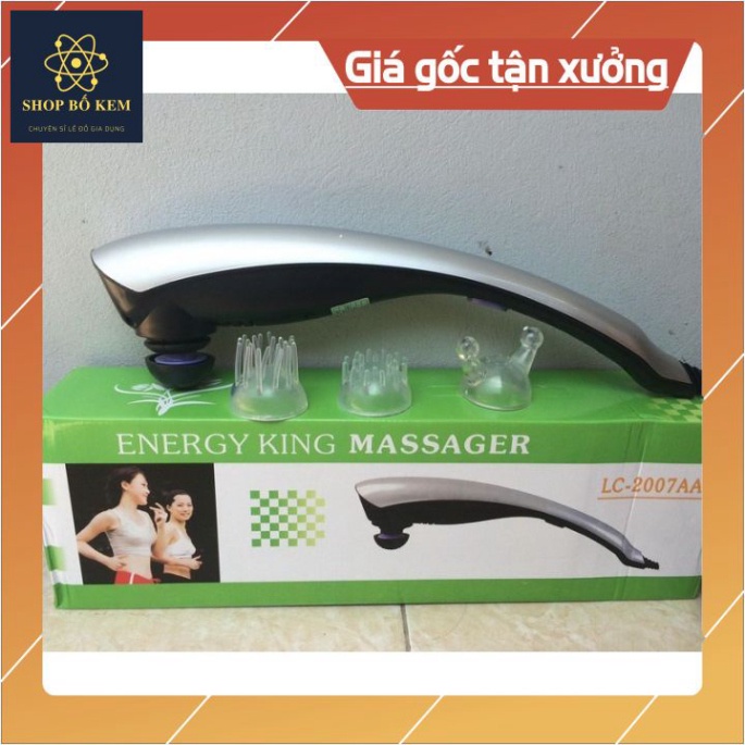 Máy massage cầm tay, Máy đấm lưng cầm tay (3 Đầu Massage)