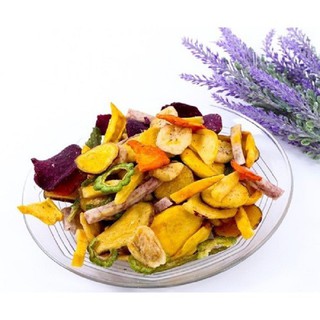 500g TRÁI CÂY SÁY THẬP CẨM NGUYÊN MIẾNG XUẤT KHẨU