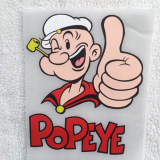 Hình ủi, hình dán nhiệt - mẫu Popeye
