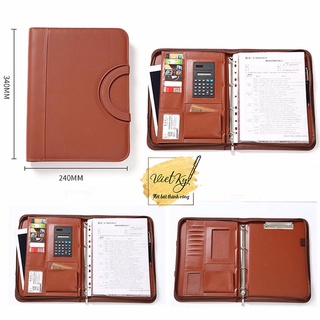 Cặp Da Cao Cấp DUKE - Đựng Tài Liệu, Hợp Đồng, Hồ Sơ / Miễn Phí Khắc Chữ, Logo & Tặng Kèm Tệp Giấy A4