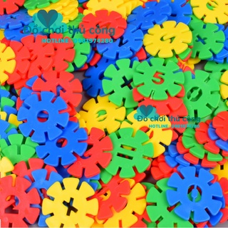 T50 - LEGO hình bông hoa ghép hình giúp bé nâng cao tư duy sáng tạo