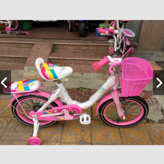 [Trợ giá] Xe đạp nữ bông hồng cho bé gái bánh 16, 18, 20