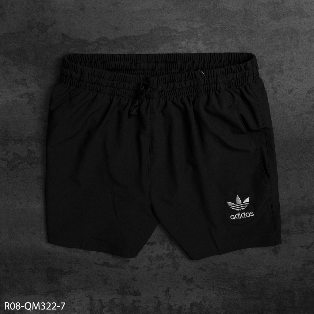 Quần short thể thao/ quần tập gym 2 lớp form trên gối tôn dáng 8947