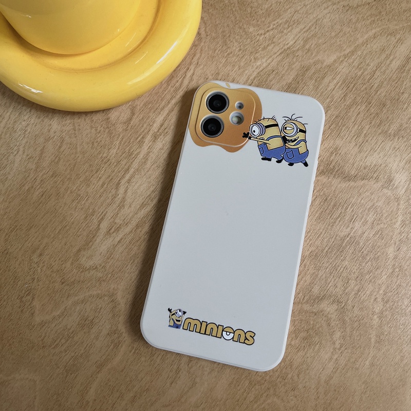 Ốp Điện Thoại Silicon Mềm Họa Tiết Hoạt Hình Gắn Dây Đeo Cho iPhone 14 13 12 11 Pro Max XS Max XR X 8 7 Plus