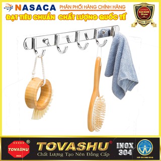 Móc áo u 5 móc Tovashu 304-U5 (5 móc) (Inox 304 - Bảo hành 20 năm)