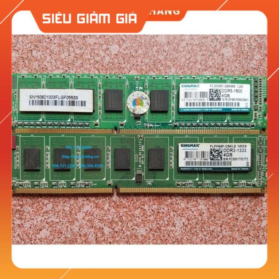 RAM Máy Tính DDR3 4GB bus 1600MHz-1333MHz