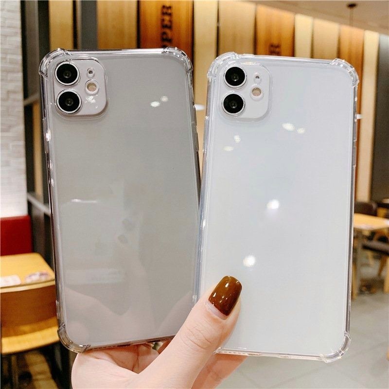 ốp silicon trong chống sốc 4 gốc iphone 11 pro max,12 pro max,13,X,Xs max
