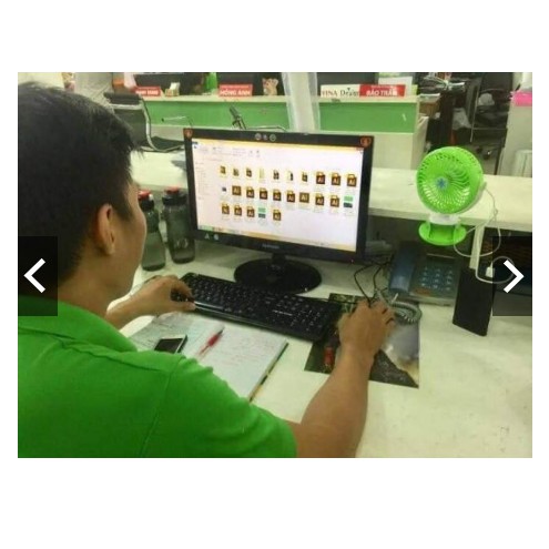 Quạt Tích Điện Để Bàn Gấp Gọn -Có Thể Điều Chỉnh Độ Cao , 3 Tốc Độ Gió, Cổng Sạc USB Xoay 180 Độ Siêu Tiện Lợi