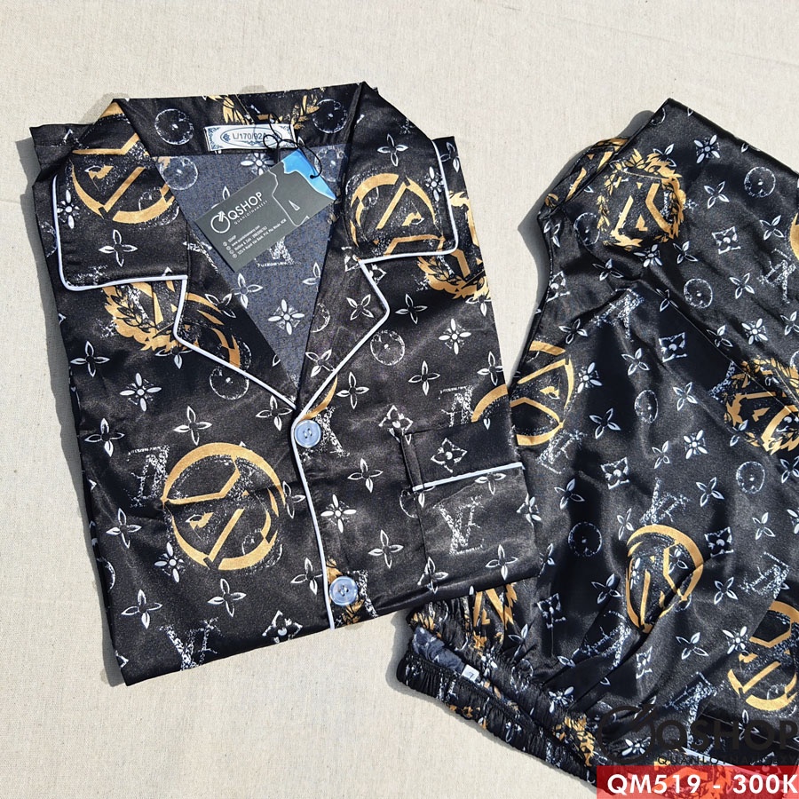 Bộ đồ pijama nam tay dài QSHOP QM519 - QM520 - QM521