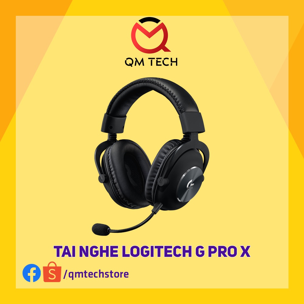 Tai nghe gaming có dây Logitech G Pro X - QMTECH STORE