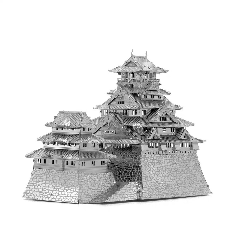 Mô hình 3D kim loại lắp ráp Lâu đài Osaka [ Chưa Lắp ]