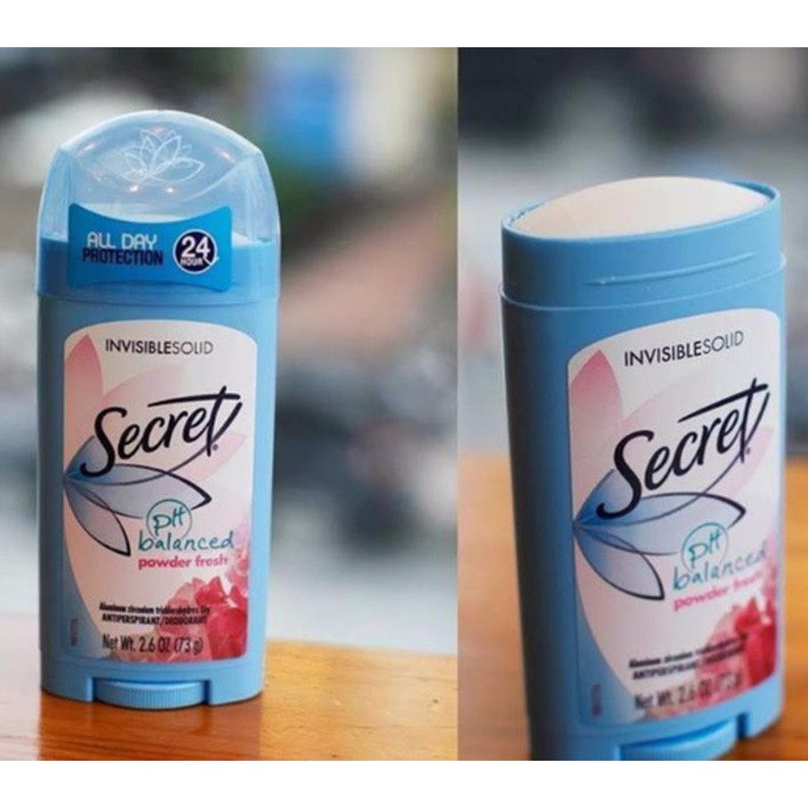Lăn nách dạng sáp khử mùi Secret Mỹ