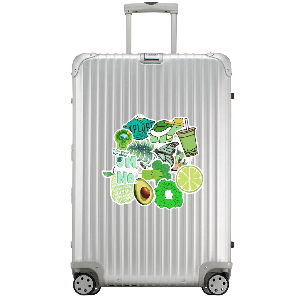 Sticker Set 50 Miếng Dán Trang Trí Thân Thiện Với Môi Trường