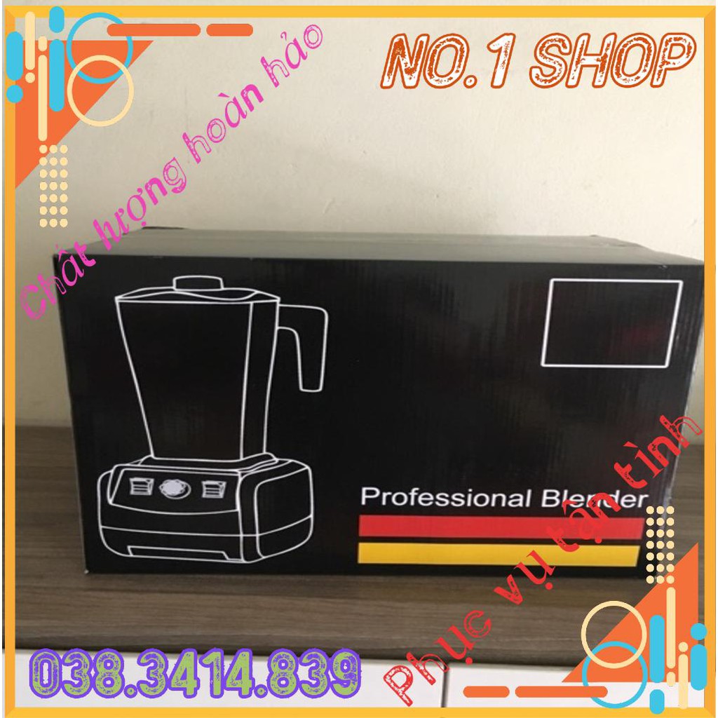 [hình ảnh thật] Máy xay sinh tố công nghiệp German G5500 2200w-3lit xuất Đức